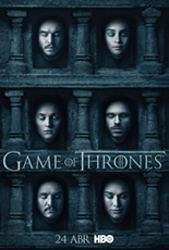 Game Of Thrones Sexta Temporada Box 5 Discos